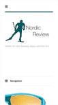 Mobile Screenshot of nordicreview.com